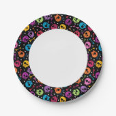 スカルパターン2 ペーパープレート (正面)