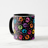 スカルパターン2 マグカップ (正面左)