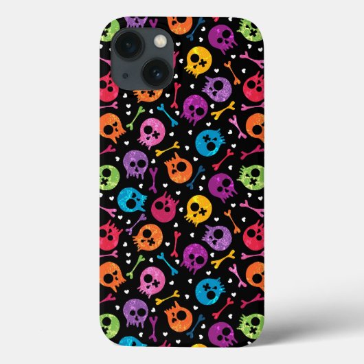スカルパターン2 Case-Mate iPhoneケース (裏面)