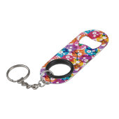 スカルパターン3 キーホルダー栓抜き (正面アングル)