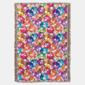 スカルパターン3 スローブランケット (正面縦)