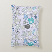 スカルパターン アクセントクッション (裏面(縦))