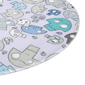 スカルパターン カッティングボード (角)