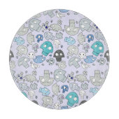 スカルパターン カッティングボード (正面)