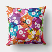 スカルパターン クッション (裏面)