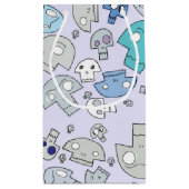 スカルパターン スモールペーパーバッグ (裏面)