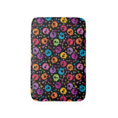 スカルパターン バスマット (正面縦)