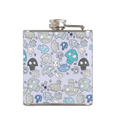 スカルパターン フラスク (裏面)