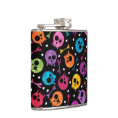 スカルパターン フラスク (右)