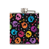 スカルパターン フラスク (裏面)