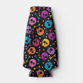 スカルパターン ボトルクーラー (正面)