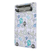 スカルパターン ミニクリップボード (アングル2)