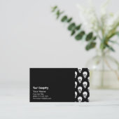 スカルパターン 名刺 (スタンド正面)