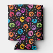 スカルパターン 缶クーラー (裏面)