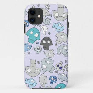 スカルパターン iPhone 11 ケース