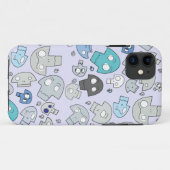 スカルパターン Case-Mate iPhoneケース (裏面(横))
