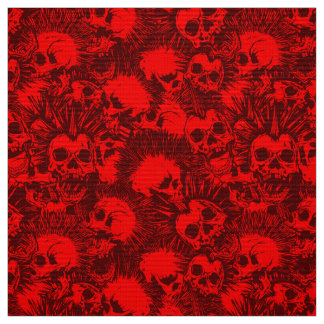 スカルパンク ファブリック