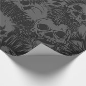 スカルパンク ラッピングペーパー (コーナー)