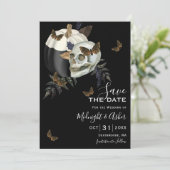 スカルパンプキンハロウィンザデイト招待状 招待状 (スタンド正面)