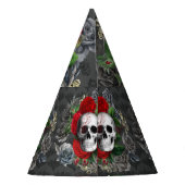 スカルパーティー帽子 パーティーハット (裏面)