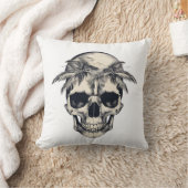 スカルパームツリー装飾用クッション クッション (ブランケット)