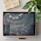 スカルヒマワリヴィンテージシアノゴシック 薄葉紙 (ギフト)