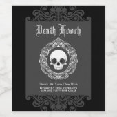 スカルビクトリアンカメオ ワインラベル (シングルラベル)