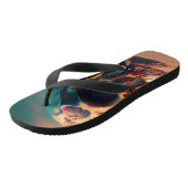 スカルビーチ ビーチサンダル (アングル)