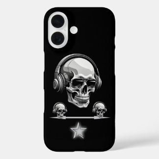 スカルビートMagSafe iPhone 16 Gothic Headphone 16ケース
