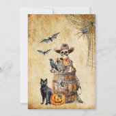 スカルビールハウディウィーンボス&ブローズハローウィンパーティ 招待状 (裏面)