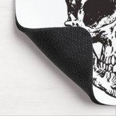 スカルファンタジーアートロックパンクヘビーメタル マウスパッド (コーナー)