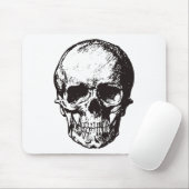 スカルファンタジーアートロックパンクヘビーメタル マウスパッド (マウス)