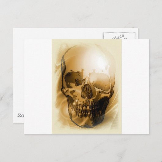 スカルファンタジーアート ポストカード (正面/裏面)