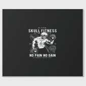 スカルフィットネス痛み無し ラッピングペーパー (フラット)