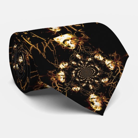 スカルフラクタル ネクタイ (ロール)