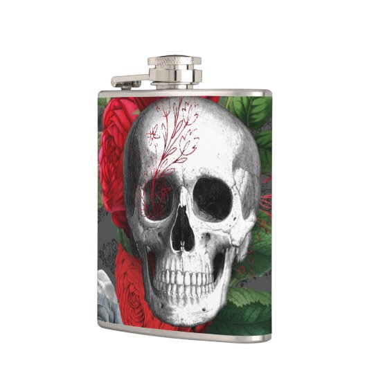 スカルフラスコ フラスク (左)