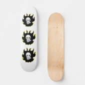 スカルフレームスケートボード スケートボード (正面)