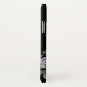 スカルフローラバラ白黒ゴシック Case-Mate iPhoneケース (裏面/右)