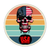 スカルフード付きスウェットシャツ付バラ及びバックサイトデザイン パーカ