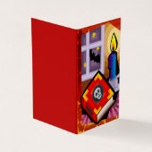 スカルブックキャンドルこうもりスタークラスルーム交換カード 名刺 (外部)