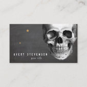 スカルブラックハロウィーン 名刺 (正面)
