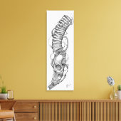 スカルブレード4 キャンバスプリント (インサイチュ (リビング))