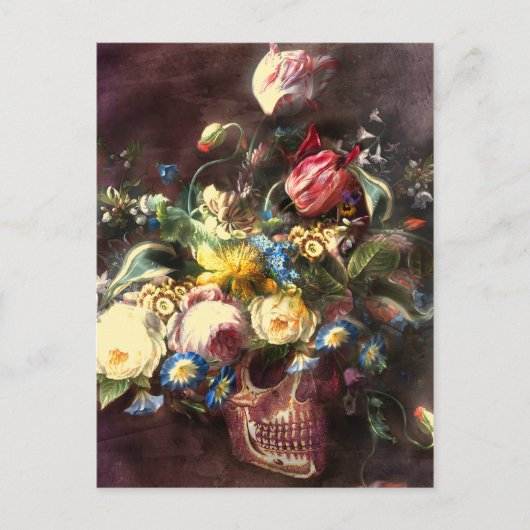スカルブーケ ポストカード (正面)