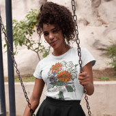 スカルブーケ Tシャツ