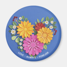 スカルプエレガントトされたフローラハート