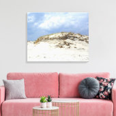 スカルプトサンドドゥンアイランドビーチ州パーク – NJ キャンバスプリント (インサイチュ (リビング))