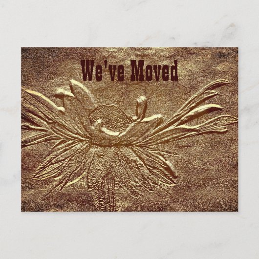 スカルプトデイジー新しいアドレス移動はがき 案内ポストカード (正面)