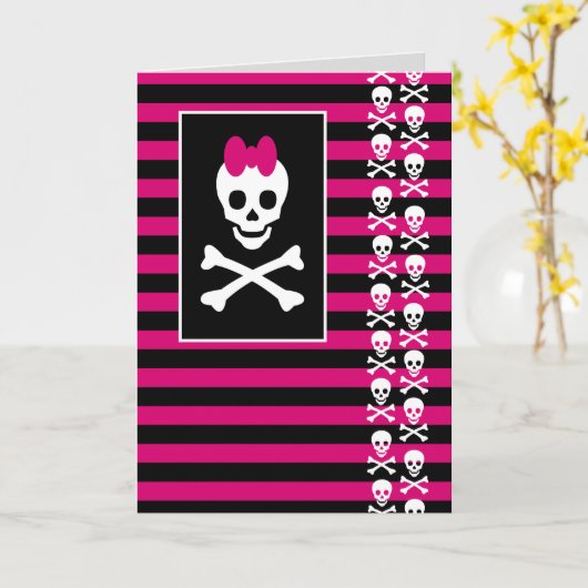 スカルプリンセス カード (黄色い花)