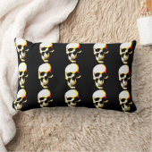 スカルヘビーメタルファンタジー ランバークッション (ブランケット)