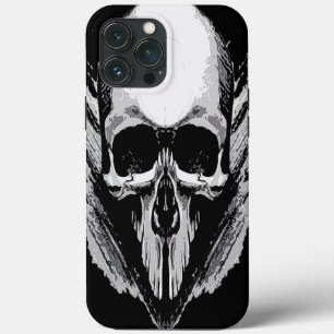 スカルベクターポスター iPhone 13 PRO MAXケース